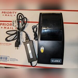 GoDEX DT2x Direct Thermal Label Printer With Original Power Supply